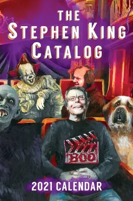 Kalendarz na pulpit z katalogiem Stephena Kinga 2021: Stephen King idzie do kina - 2021 Stephen King Catalog Desktop Calendar: Stephen King Goes to the Movies