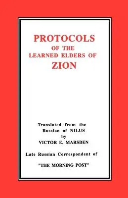 Protokoły Uczonych Starszych Syjonu - The Protocols of the Learned Elders of Zion