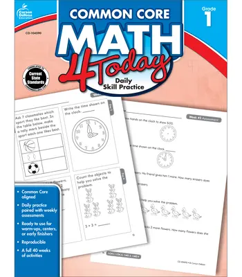 Matematyka zgodna z podstawą programową 4 - dzisiaj, klasa 1 - Common Core Math 4 Today, Grade 1