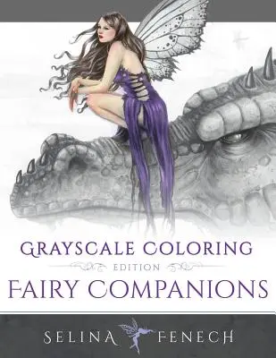 Fairy Companions - kolorowanka w skali szarości - Fairy Companions - Grayscale Coloring Edition