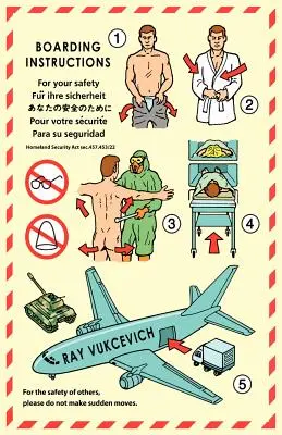 Instrukcje wejścia na pokład - Boarding Instructions