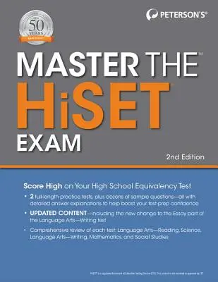 Opanuj egzamin Hiset, wydanie 2 - Master the Hiset Exam, 2nd Edition