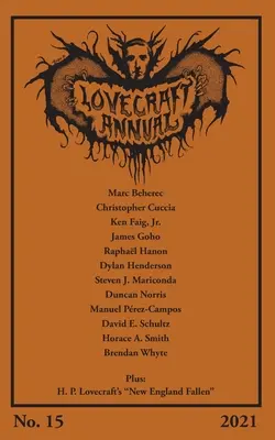 Lovecraft Annual nr 15 (2021) - Lovecraft Annual No. 15 (2021)