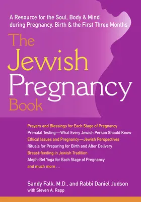 Żydowska księga ciąży: Zasoby dla duszy, ciała i umysłu podczas ciąży, porodu i pierwszych trzech miesięcy ciąży - The Jewish Pregnancy Book: A Resource for the Soul, Body & Mind During Pregnancy, Birth & the First Three Months