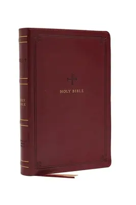 NRSV, Biblia katolicka, standardowy duży druk, skórzana miękka, czerwona, wygodny druk: Pismo Święte - Nrsv, Catholic Bible, Standard Large Print, Leathersoft, Red, Comfort Print: Holy Bible