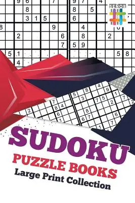 Książki z łamigłówkami Sudoku w dużym formacie - Sudoku Puzzle Books Large Print Collection