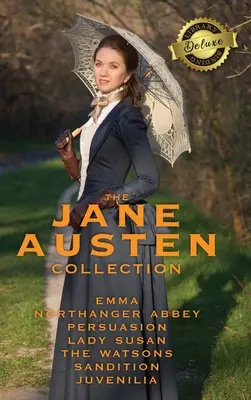 Kolekcja Jane Austen: Emma, Northanger Abbey, Persuasion, Lady Susan, The Watsons, Sandition and the Complete Juvenilia (Deluxe Library Bind) - The Jane Austen Collection: Emma, Northanger Abbey, Persuasion, Lady Susan, The Watsons, Sandition and the Complete Juvenilia (Deluxe Library Bind