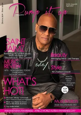 Pump it up Magazine - Wschodząca ikona R&B Saint Jaimz - Pump it up Magazine - Rising RnB Icon Saint Jaimz