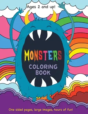 Kolorowanka z potworami dla dzieci w wieku od 2 lat! - Monsters Coloring Book for Kids Ages 2 and Up!