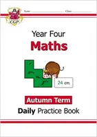 Nowy codzienny zeszyt ćwiczeń z matematyki KS2: Rok 4 - semestr jesienny - New KS2 Maths Daily Practice Book: Year 4 - Autumn Term