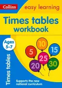 Collins Easy Learning Age 5-7 -- Times Tables Workbook Ages 5-7: Nowa edycja - Collins Easy Learning Age 5-7 -- Times Tables Workbook Ages 5-7: New Edition