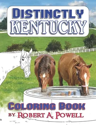 Distinctly Kentucky: Kolorowanka - Distinctly Kentucky: Coloring Book