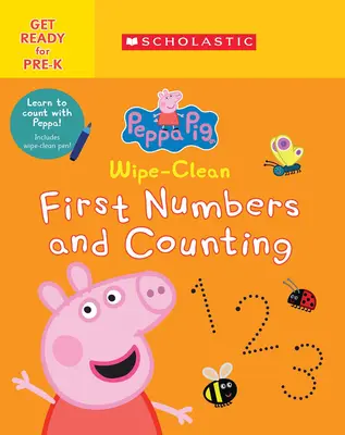 Wipe-Clean Pierwsze liczby i liczenie (Świnka Peppa) - Wipe-Clean First Numbers and Counting (Peppa Pig)