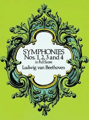 Symfonie nr 1, 2, 3 i 4 w pełnej partyturze - Symphonies Nos. 1, 2, 3 and 4 in Full Score