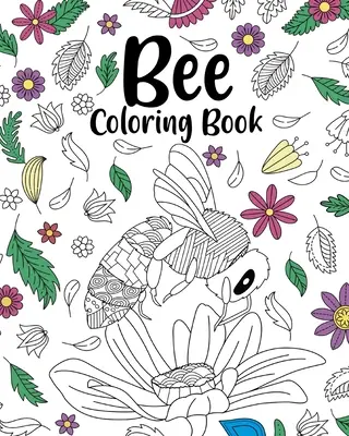 Kolorowanka z pszczołą - Bee Coloring Book