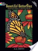 Piękne motyle - kolorowanka z witrażami - Beautiful Butterflies Stained Glass Coloring Book