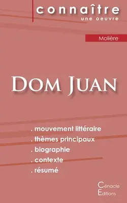 Raport z książki Dom Juan de Molire (analiza literacka i pełne streszczenie) - Fiche de lecture Dom Juan de Molire (analyse littraire de rfrence et rsum complet)