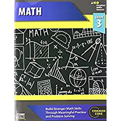 Podstawowe umiejętności matematyczne Zeszyt ćwiczeń Klasa 3 - Core Skills Mathematics Workbook Grade 3