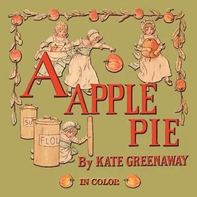 Szarlotka - ilustracja w kolorze - A Apple Pie - Illustrated In Color