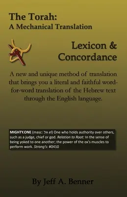 Tora: Tłumaczenie mechaniczne - Leksykon i konkordancja - The Torah: A Mechanical Translation - Lexicon and Concordance