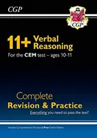 New 11+ CEM Verbal Reasoning Complete Revision and Practice - Ages 10-11 (z edycją online) - New 11+ CEM Verbal Reasoning Complete Revision and Practice - Ages 10-11 (with Online Edition)