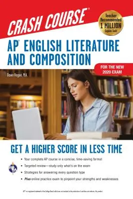 Ap(r) English Literature & Composition Crash Course, Książka + Online: Uzyskaj lepszy wynik w krótszym czasie - Ap(r) English Literature & Composition Crash Course, Book + Online: Get a Higher Score in Less Time