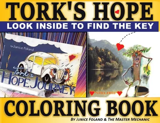 Kolorowanka Tork's Hope: Klucz do ukrytego skarbu - Tork's Hope Coloring Book: Finding the Key to Hidden Treasure