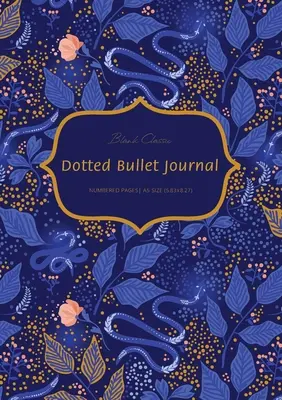 Bullet Journal w kropki: Średni A5 - 5.83X8.27 (Niebieska wróżka) - Dotted Bullet Journal: Medium A5 - 5.83X8.27 (Blue Fairy)