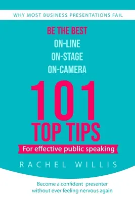 101 najlepszych wskazówek dotyczących skutecznych wystąpień publicznych: Bądź najlepszy online; na scenie; przed kamerą - 101 Top Tips for Effective Public Speaking: Be the Best On-line; On-Stage; On-Camera