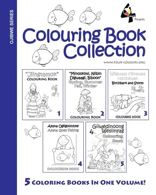 Kolekcja kolorowanek Ojibwe - Ojibwe Colouring Book Collection