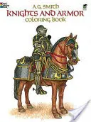 Kolorowanka z rycerzami i zbroją - Knights and Armor Coloring Book