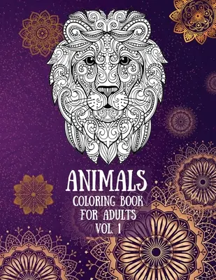 Kolorowanka zwierzęta dla dorosłych Vol. 1 - Animals Coloring Book for Adults Vol. 1