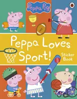 Świnka Peppa: Peppa kocha sport! Książeczka z naklejkami - Peppa Pig: Peppa Loves Sport! Sticker Book