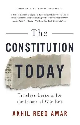 Konstytucja dzisiaj: Ponadczasowe lekcje dla problemów naszej epoki - The Constitution Today: Timeless Lessons for the Issues of Our Era