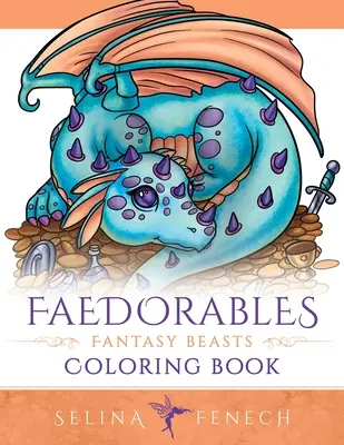 Kolorowanka z fantastycznymi bestiami Faedorables - Faedorables Fantasy Beasts Coloring Book