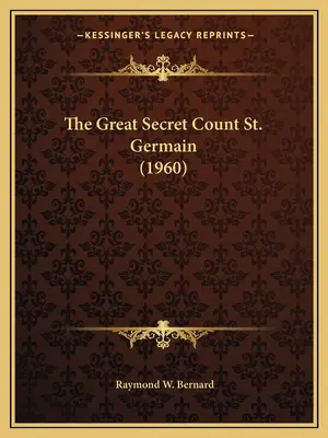 Wielki sekret hrabiego St. Germain (1960) - The Great Secret Count St. Germain (1960)