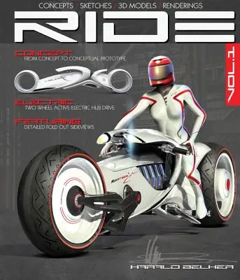 Ride: Koncepcja futurystycznego motocykla elektrycznego - Ride: Futuristic Electric Motorcycle Concept