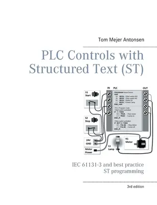 Sterowniki PLC z tekstem strukturalnym (ST), V3 Monochrome: IEC 61131-3 i najlepsze praktyki programowania ST - PLC Controls with Structured Text (ST), V3 Monochrome: IEC 61131-3 and best practice ST programming