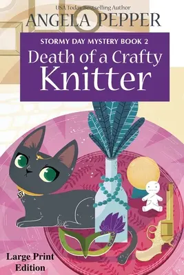 Death of a Crafty Knitter - Duży nakład - Death of a Crafty Knitter - Large Print