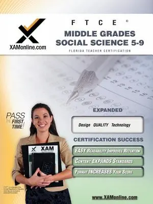 FTCE Middle Grades Social Science 5-9 Przewodnik przygotowujący do egzaminu certyfikacyjnego dla nauczycieli - FTCE Middle Grades Social Science 5-9 Teacher Certification Test Prep Study Guide