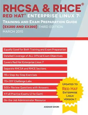 RHCSA & RHCE Red Hat Enterprise Linux 7: Przewodnik szkoleniowy i przygotowujący do egzaminów (EX200 i EX300), wydanie trzecie - RHCSA & RHCE Red Hat Enterprise Linux 7: Training and Exam Preparation Guide (EX200 and EX300), Third Edition