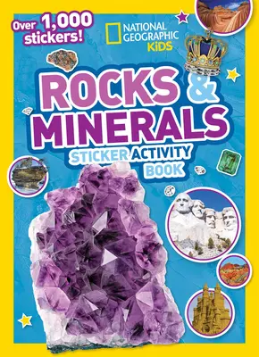 Skały i minerały z naklejkami - Rocks and Minerals Sticker Activity Book