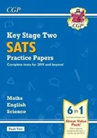 Nowy pakiet 2 kompletnych ćwiczeń egzaminacyjnych KS2 SATS: przedmioty ścisłe, matematyka i język angielski (do testów w 2022 r.) - New KS2 Complete SATS Practice Papers Pack 2: Science, Maths & English (for the 2022 tests)