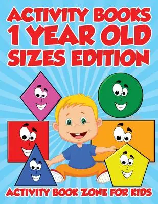 Książeczki z ćwiczeniami dla 1 roku życia - Activity Books 1 Year Old Sizes Edition