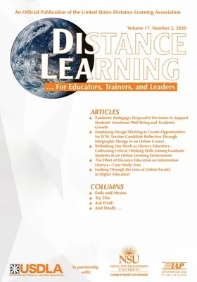 Kształcenie na odległość Tom 17 Wydanie 2 2020 - Distance Learning Volume 17 Issue 2 2020