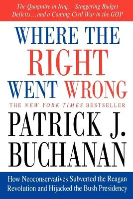 Where the Right Went Wrong: Jak neokonserwatyści obalili rewolucję Reagana i porwali prezydenturę Busha - Where the Right Went Wrong: How Neoconservatives Subverted the Reagan Revolution and Hijacked the Bush Presidency