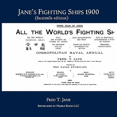 Jane's Fighting Ships 1900 (wydanie faksymilowe) - Jane's Fighting Ships 1900 (Facsimile Edition)