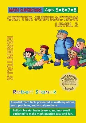 Math Superstars Subtraction Level 2: Niezbędne fakty matematyczne dla dzieci w wieku 5-8 lat - Math Superstars Subtraction Level 2: Essential Math Facts for Ages 5 - 8