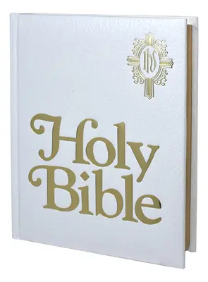 Nowa Biblia Katolicka Wydanie Rodzinne (Biały) - New Catholic Bible Family Edition (White)