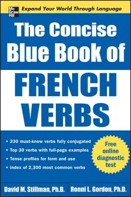 Zwięzła niebieska księga czasowników francuskich - The Concise Blue Book of French Verbs